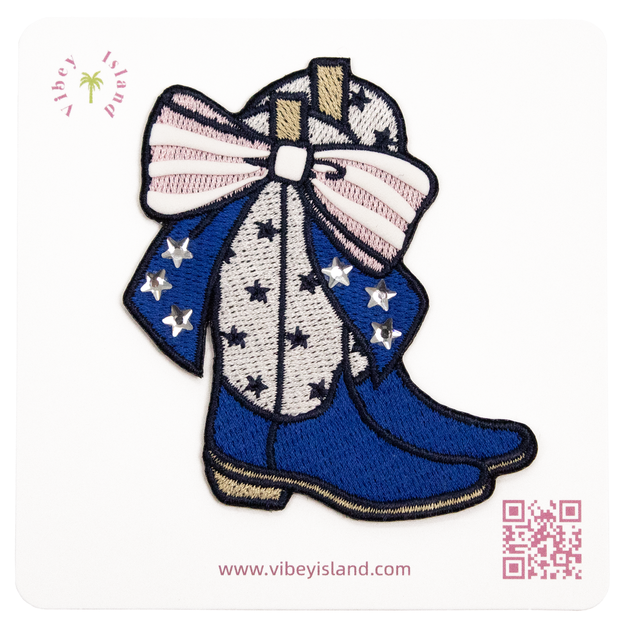 BOOTS EMBROIDERY PATCH
