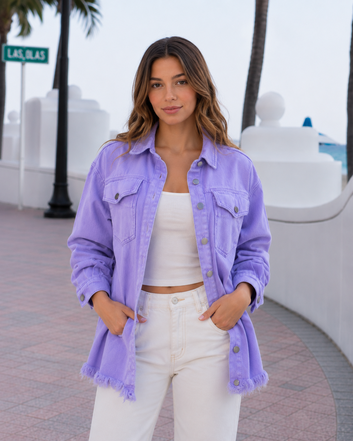 COWGIRL PURPLE JACKET - ICE PURPLE - jacket