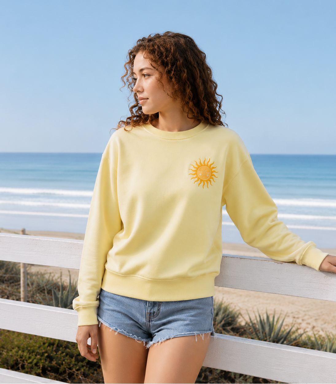 FOREVER CHASING SUN BO CREWNECK