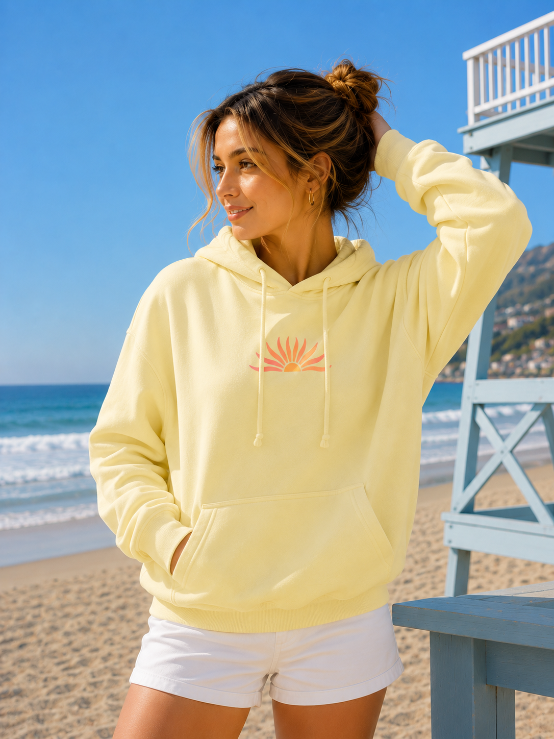 FOREVER CHASING SUNSETS SURF BO HOODIE - Hoodie