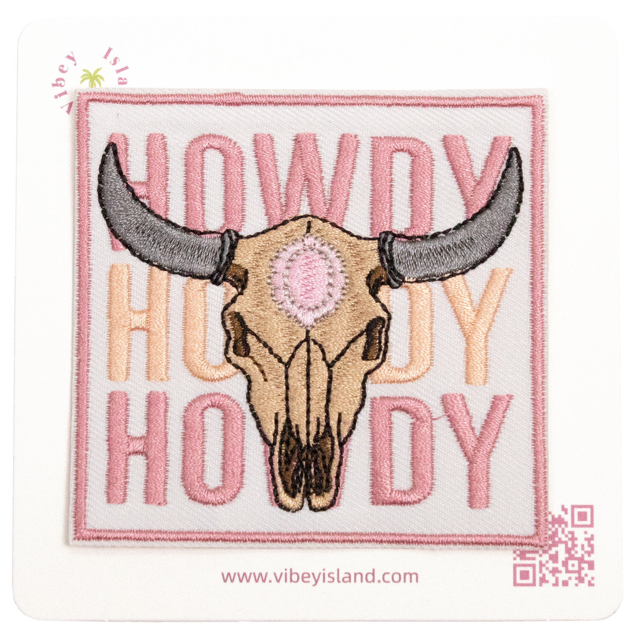 HOWDY EMBROIDERY PATCH