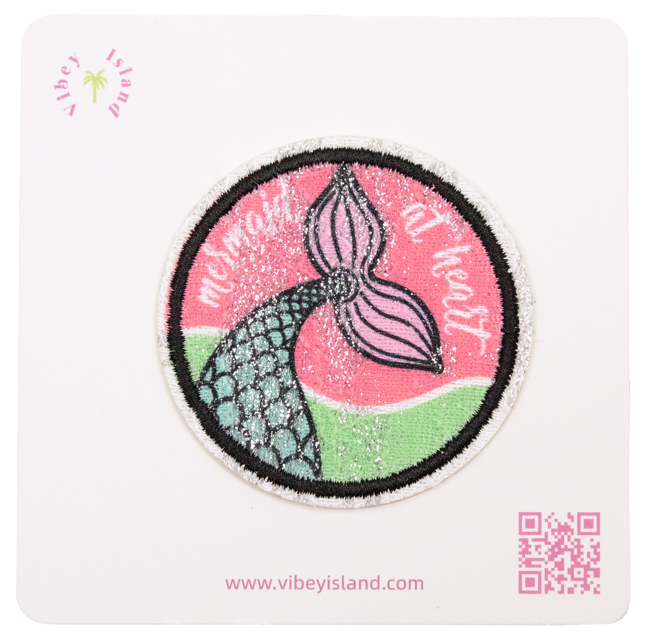 MERMAID TAIL EMBROIDERY PATCH