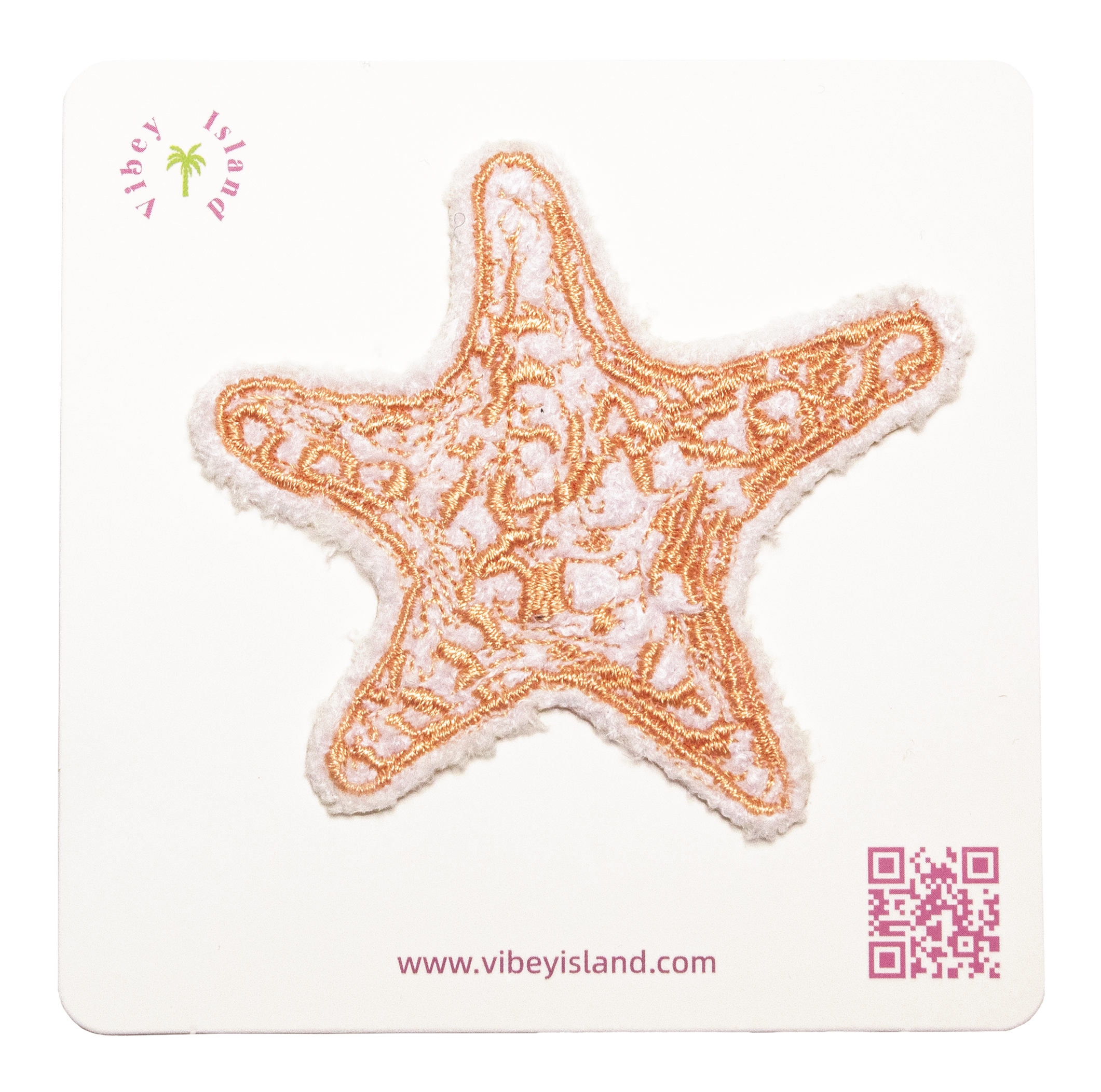 STARFISH EMBROIDERY PATCH