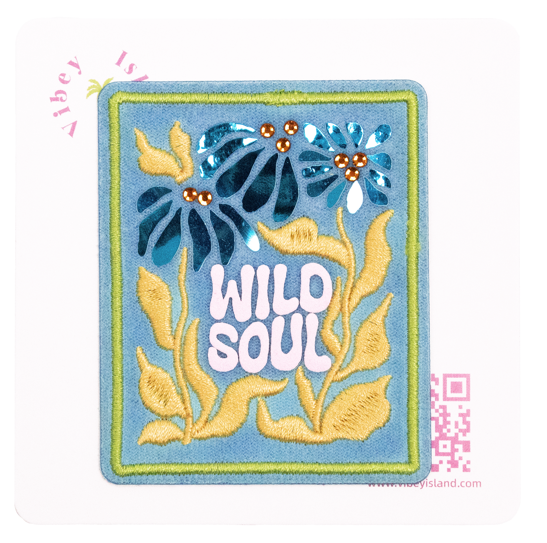 WILD SOUL EMBROIDERY PATCH