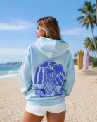 CHASING THE SUN LIVING THE DREAM HOODIE - S / SKY BLUE - Hoodie