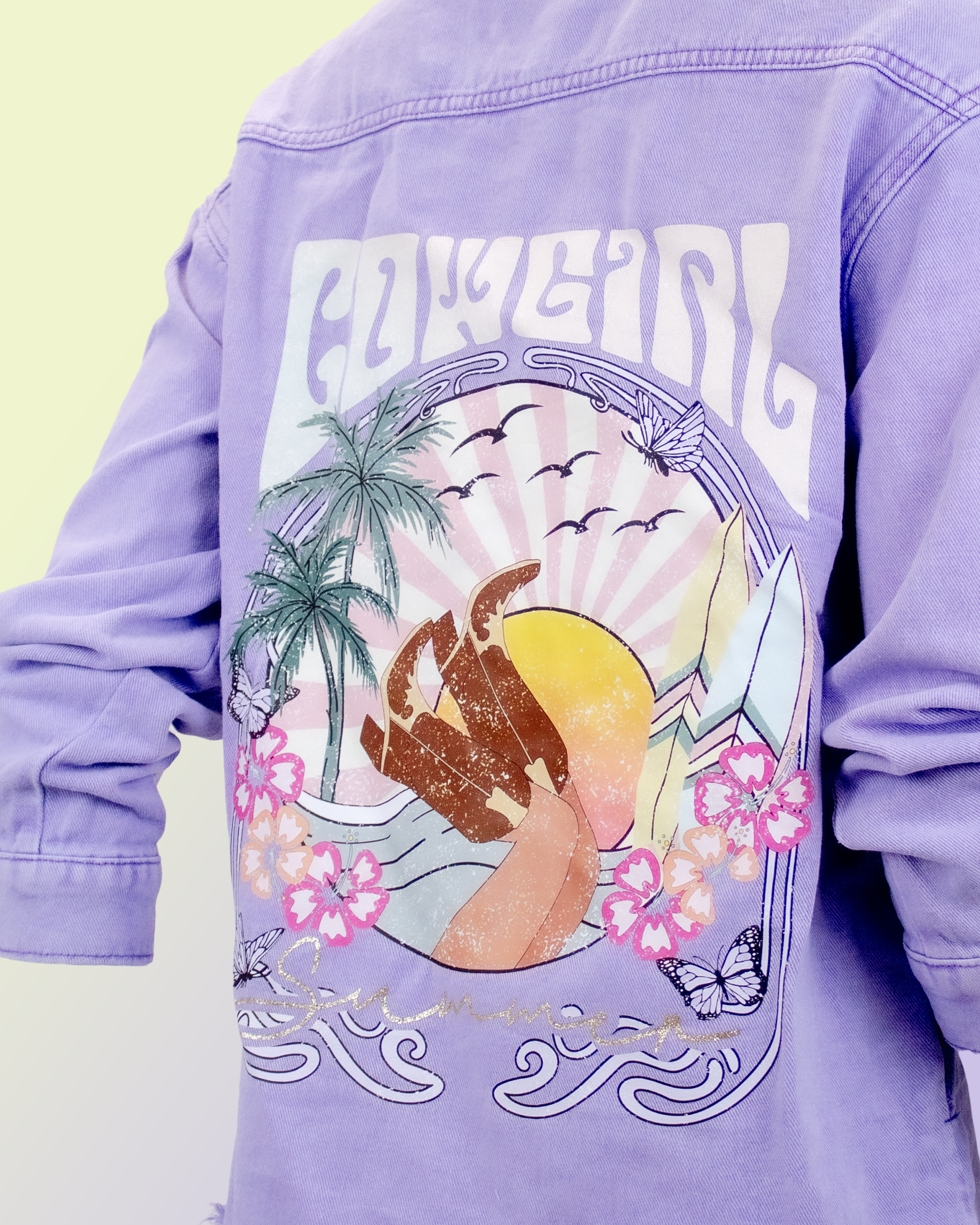 COWGIRL PURPLE JACKET - ICE PURPLE - jacket