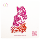 COWGIRL SUMMER EMBROIDERY PATCH
