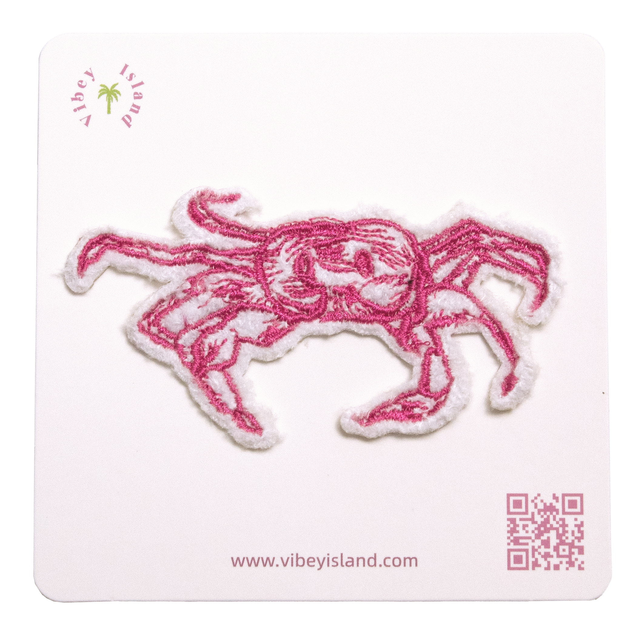 CRAB EMBROIDERY PATCH