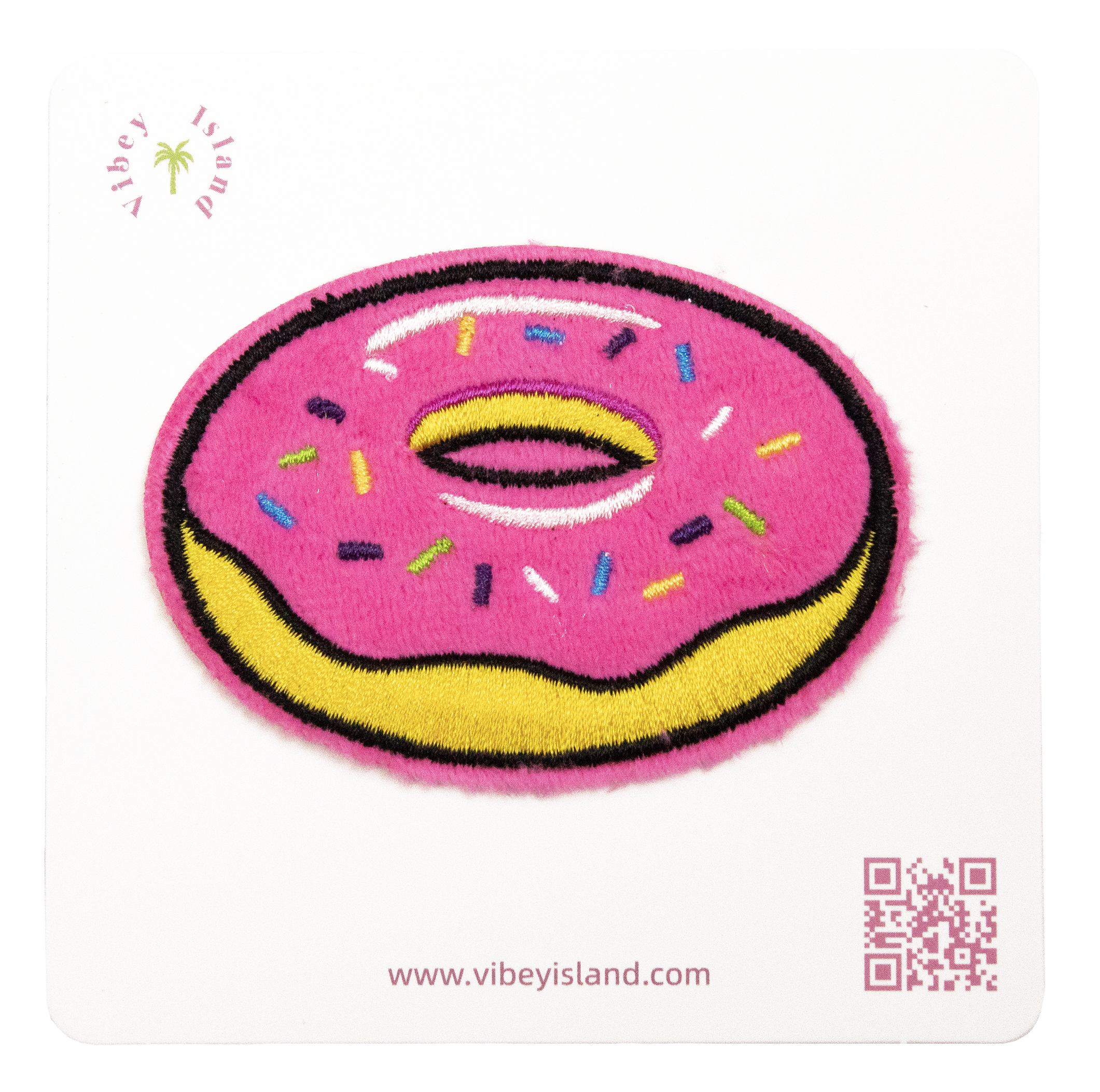 DONUT EMBROIDERY PATCH