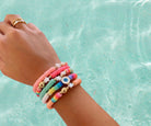 EVIL EYE SOFT BEAD BRACELET