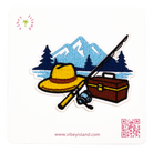 FISHING EMBROIDERY PATCH