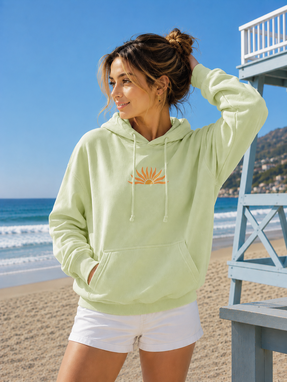 FOREVER CHASING SUNSETS SURF BO HOODIE - Hoodie
