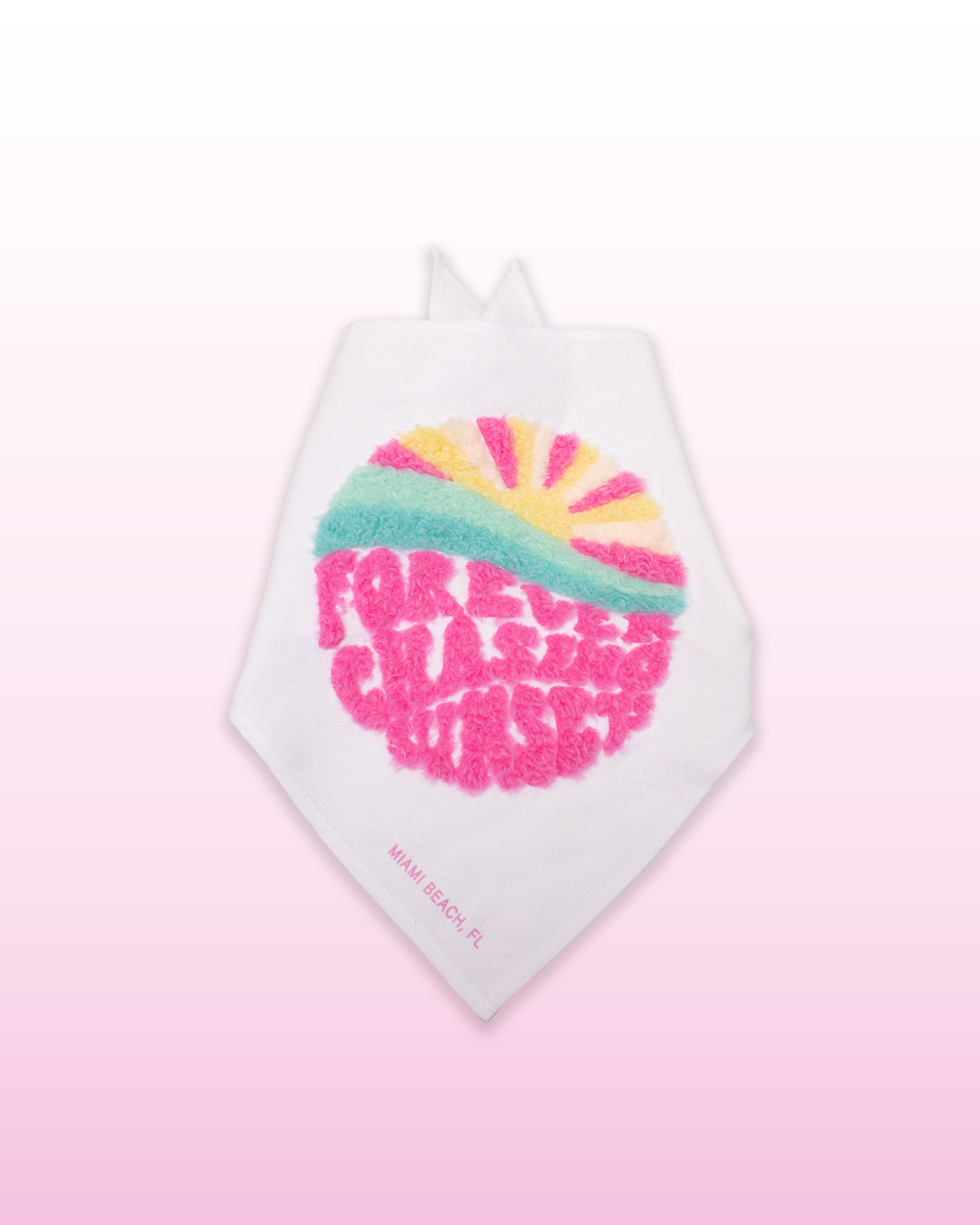 FUZZY PET BANDANA - pet accessories