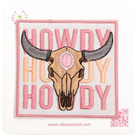 HOWDY EMBROIDERY PATCH