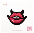 LIPS EMBROIDERY PATCH