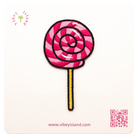 LOLLIPOP EMBROIDERY PATCH