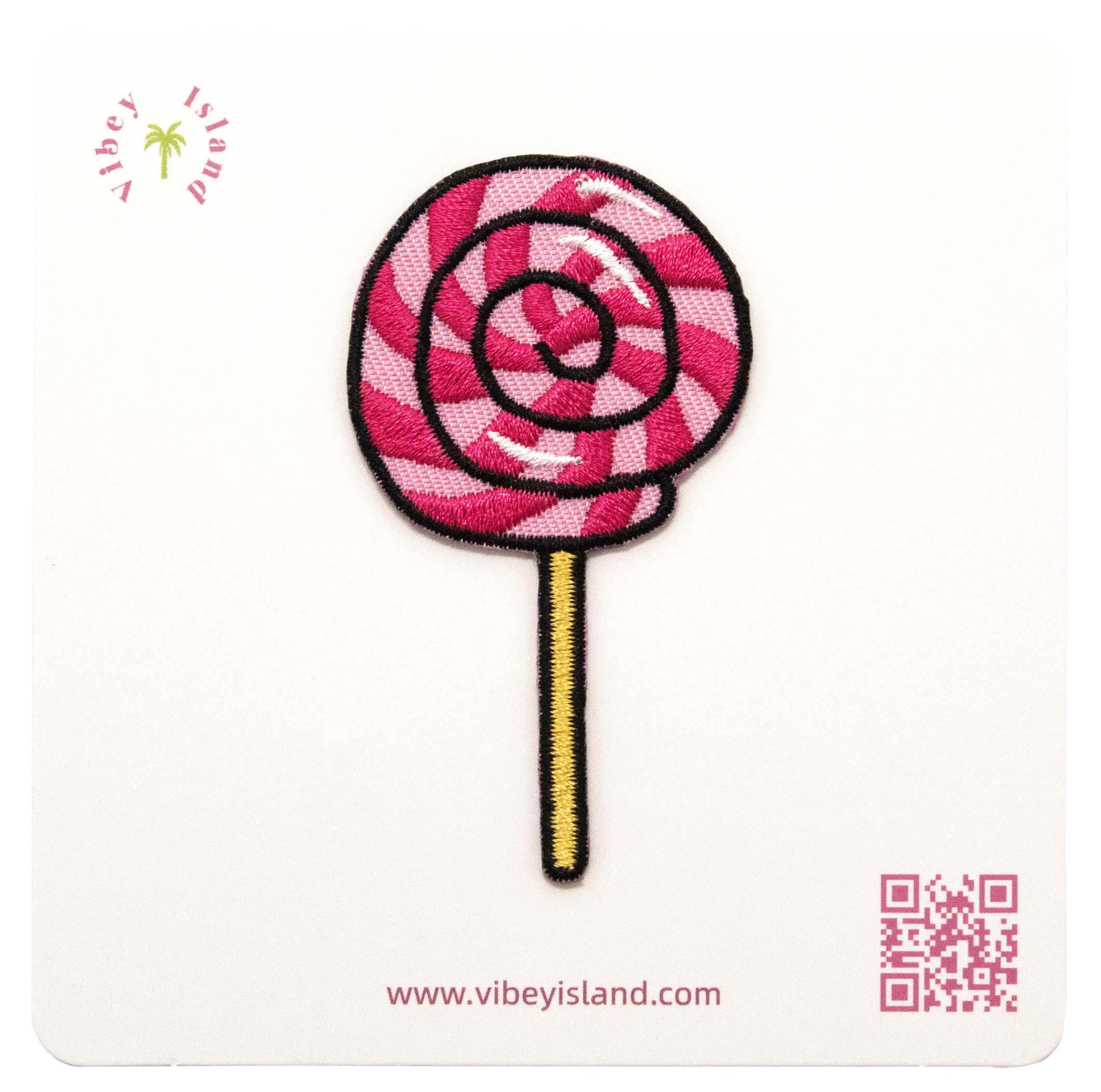 LOLLIPOP EMBROIDERY PATCH