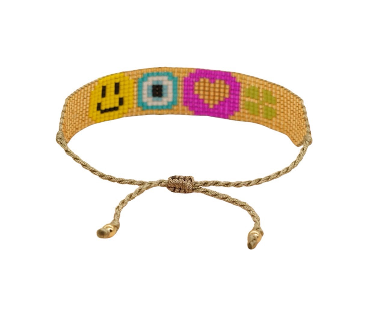 LOVE AND PROTECTION VIBES BOHO BRACELET - ONE SIZE - JEWELRY