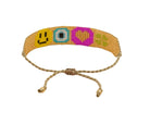 LOVE AND PROTECTION VIBES BOHO BRACELET - ONE SIZE - JEWELRY