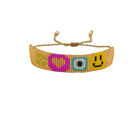 LOVE AND PROTECTION VIBES BOHO BRACELET - ONE SIZE - JEWELRY