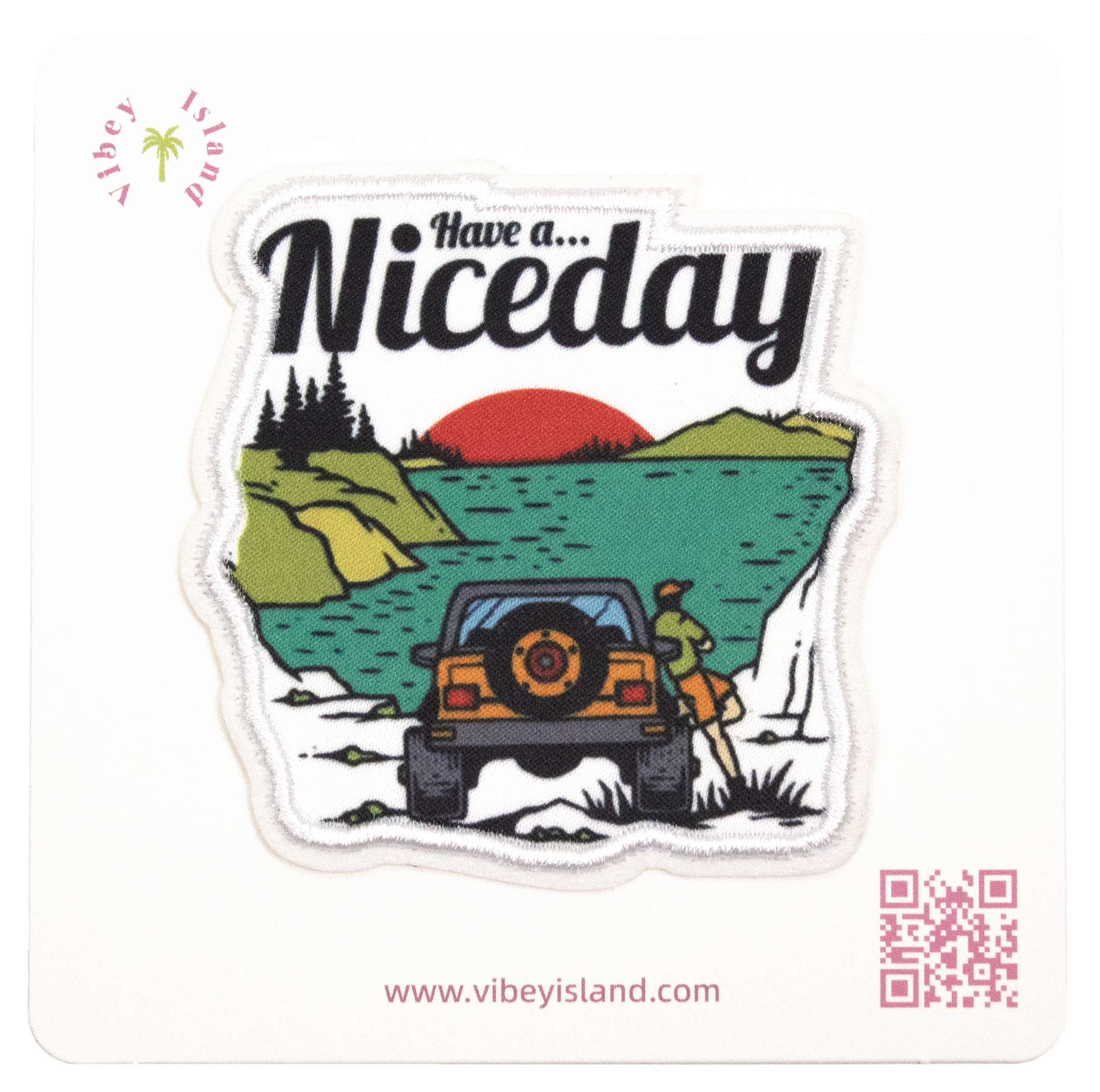 NICE DAY EMBROIDERY PATCH