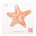 STARFISH EMBROIDERY PATCH