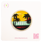 TRAVEL EMBROIDERY PATCH
