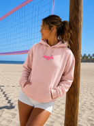 VOLLEYBALL HIBISCUS HOODIE - Hoodie